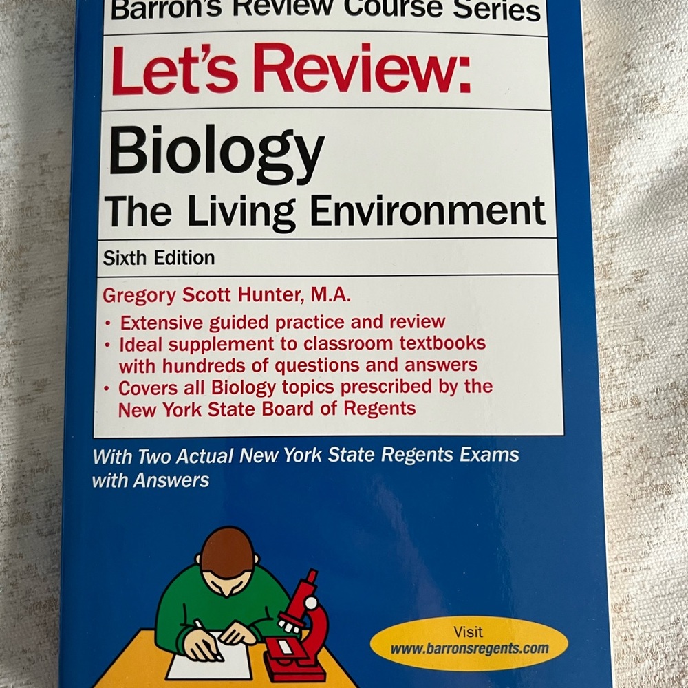 Barron's Review Course Series: Let's Review Biology Book